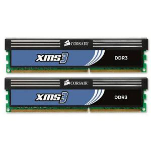 CORSAIR TW3X4G1333C9A 4GB (2X2GB) XMS3 DDR3 PC3-10666 (1333MHZ) DUAL CHANNEL KIT
