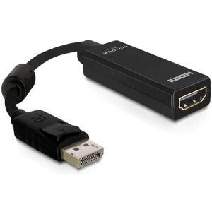 DELOCK 61849 ADAPTER DISPLAYPORT 20PIN TO HDMI 19PIN WITH CABLE
