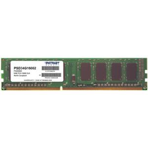 PATRIOT DIMM 4GB DDR3-1600 SIGNATURE LINE PSD34G16002