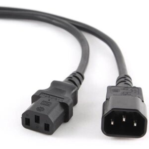 CABLEXPERT PC-189-VDE-5M POWER CORD (C13 TO C14) VDE APPROVED 5M