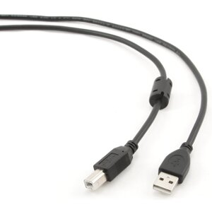 CABLEXPERT CCP-USB2-AMBM-6 USB2.0 CABLE A-PLUG TO B-PLUG 1.8M BLACK