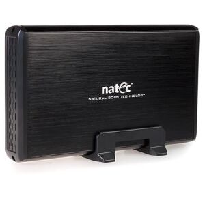 NATEC NKZ-0448 RHINO 3.5'' USB 3.0 SATA ENCLOSURE SLIM ALUMINIUM BLACK