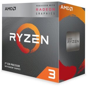 CPU AMD RYZEN 3 3200G 3.60GHZ 4-CORE WITH WRAITH STEALTH BOX