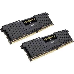 RAM CORSAIR CMK64GX4M2D3000C16 VENGEANCE LPX BLACK 64GB (2X32GB) DDR4 3000MHZ DUAL KIT