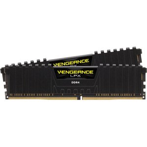 RAM CORSAIR CMK32GX4M2G4000C19 VENGEANCE LPX BLACK 32GB (2X16GB) DDR4 4000MHZ DUAL KIT