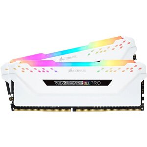 RAM CORSAIR CMW32GX4M2E3200C16W VENGEANCE RGB PRO WHITE 32GB (2X16GB) DDR4 3200MHZ DUAL KIT