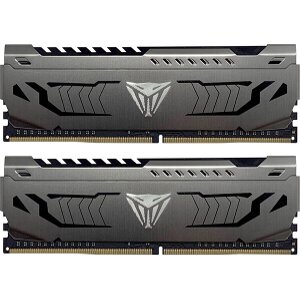 RAM PATRIOT PVSR416G360C8K VIPER STEEL RGB BLACK 16GB (2X8GB) 3600MHZ DUAL KIT