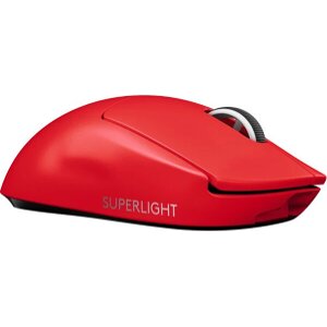 LOGITECH 910-006784 G PRO X SUPERLIGHT WIRELESS GAMING MOUSE RED