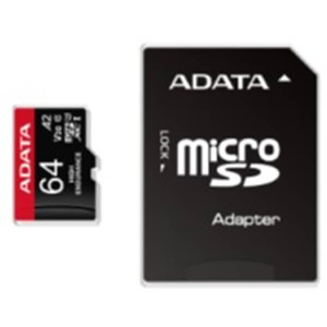 ADATA AUSDX64GUI3V30SHA2-RA1 HIGH ENDURANCE 64GB MICRO SDXC UHS-I U3 V30 A2