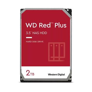 HDD WESTERN DIGITAL WD20EFPX RED PLUS NAS 2TB 3.5'' SATA3