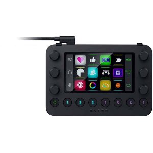 RAZER STREAM CONTROLLER - 12 HAPTIC KEYS - 6 TACTILE DIALS - 8 RGB BUTTONS - LCD TOUCH - PC/MAC