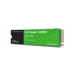 SSD WESTERN DIGITAL WDS500G2G0C GREEN SN350 500GB M.2 NVME PCIE GEN3 X4