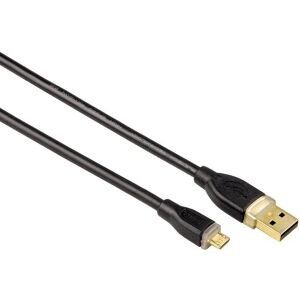 HAMA 78490 MICRO USB2.0 CONNECTION CABLE USB-A PLUG - MICRO USB PLUG 0.75M BLACK