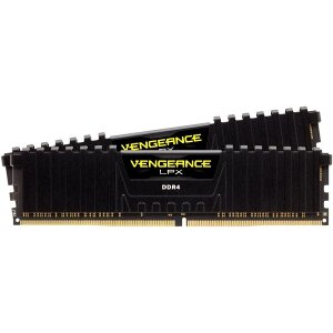 RAM CORSAIR CMK16GX4M2D3600C16 VENGEANCE LPX BLACK 16GB (2X8GB) DDR4 3600MHZ DUAL KIT