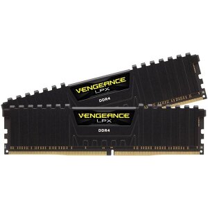 RAM CORSAIR CMK16GX4M2D3600C18 VENGEANCE LPX BLACK 16GB (2X8GB) DDR4 3600MHZ DUAL KIT