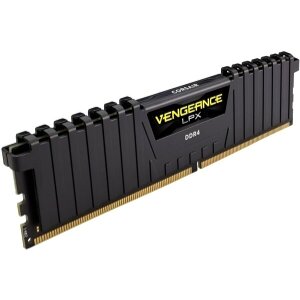 RAM CORSAIR CMK32GX4M1D3000C16 VENGEANCE LPX BLACK 32GB DDR4 3000MHZ
