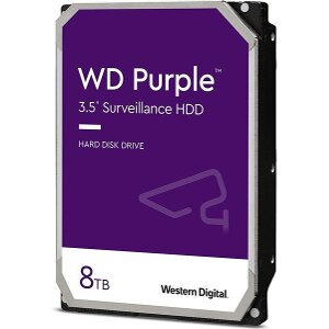 HDD WESTERN DIGITAL WD84PURZ PURPLE SURVEILLANCE 8TB 3.5' SATA3