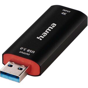 HAMA 74257 VIDEO RECORDING STICK USB PLUG - HDMI 4K