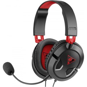 TURTLE BEACH RECON 50 BLACK OVER-EAR STEREO GAMING-HEADSET TBS-6003-02