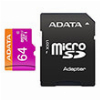 ADATA MICRO SDXC 64GB UHS-I WITH ADAPTER CLASS 10