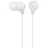 SONY MDR-EX15LP IN-EAR EARPHONES WHITE
