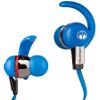 MONSTER ISPORT IMMERSION IN-EAR HEADPHONES WITH CONTROLTALK BLUE