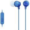 SONY MDR-EX15AP IN-EAR HEADSET BLUE