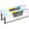 RAM CORSAIR CMH32GX5M2B5200C40W VENGEANCE RGB WHITE 32GB (2X16GB) DDR5 5200MHZ DUAL KIT