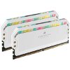 RAM CORSAIR CMT64GX5M2B5200C40W DOMINATOR PLATINUM RGB WHITE 64GB (2X32GB) DDR5 5200MHZ DUAL KIT