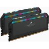 RAM CORSAIR DOMINATOR PLATINUM RGB BLACK 32GB (2X16GB) DDR5 5200MHZ CL40 DUAL KIT CMT32GX5M2B5200C4