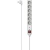 HAMA 223155 POWER STRIP 6-WAY OVERVOLTAGE PROTECTION SWITCH 3 M WHITE