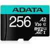 ADATA AUSDX256GUI3V30SA2-RA1 PREMIER PRO 256GB MICRO SDXC U3 V30 A2 WITH ADAPTER
