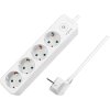 LOGILINK LPS245 SOCKET OUTLET 4-WAY WITH SWITCH 1.5M WHITE