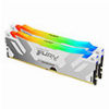 RAM KINGSTON KF564C32RWAK2-64 FURY RENEGADE WHITE RGB 64GB (2X32GB) DDR5 6400MHZ CL32 XMP DUAL KIT