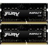 RAM KINGSTON KF426S15IBK2/16 FURY IMPACT 16GB (2X8GB) SO-DIMM DDR4 2666MHZ DUAL KIT