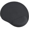 GEMBIRD MP-GEL-BK GEL MOUSE PAD WITH WRIST SUPPORT BLACK