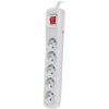 NATEC NSP-1718 BERCY 400 5X FRENCH OUTLETS SURGE PROTECTOR GREY 1.5M