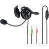 HAMA 139920 NHS-P100 PC OFFICE HEADSET WITH NECKBAND, STEREO, BLACK