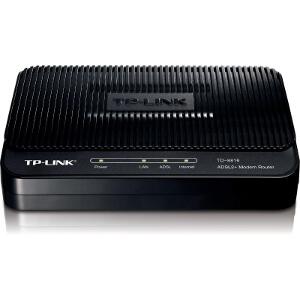 TP-LINK TD-8816 ADSL2+ ANNEX A (PSTN) ROUTER + SPLITTER
