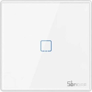 SONOFF T2EU1C-RF WIRELESS STICK-ON SMART WALL SWITCH WHITE