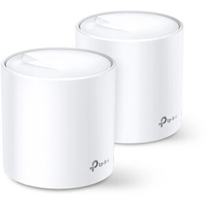 TP-LINK DECO X60(2-PACK) V3.2 AX5400 WHOLE HOME MESH WI-FI 6 SYSTEM