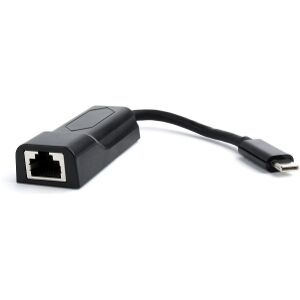 GEMBIRD A-CM-LAN-01 USB-C GIGABIT NETWORK ADAPTER BLACK