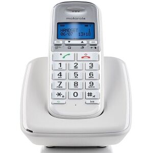 MOTOROLA S3001 CORDLESS PHONE WHITE GR