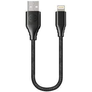 FOREVER CORE MFI CABLE USB - LIGHTNING 0,2 M 2,4A BLACK