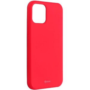 ROAR COLORFUL JELLY BACK COVER CASE FOR FOR IPHONE 12 / 12 PRO HOT PINK