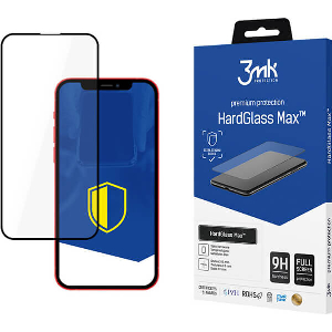 3MK HARDGLASS MAX PRIVACY FOR IPHONE 13 PRO MAX BLACK FRAME