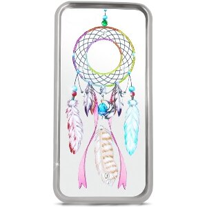 BEEYO DREAMCATCHER BACK COVER CASE TPU FOR SAMSUNG GALAXY A3 2017 (A320) SILVER
