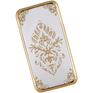BEEYO FLORAL BACK COVER CASE FOR HUAWEI P10 LITE GOLD