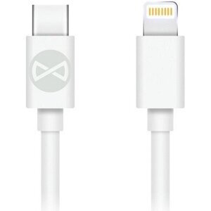 FOREVER CABLE USB-C - LIGHTNING 1,0 M 3A WHITE