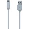 CONNECT IT CI-146 MICRO USB TO USB CABLE 1M WHITE